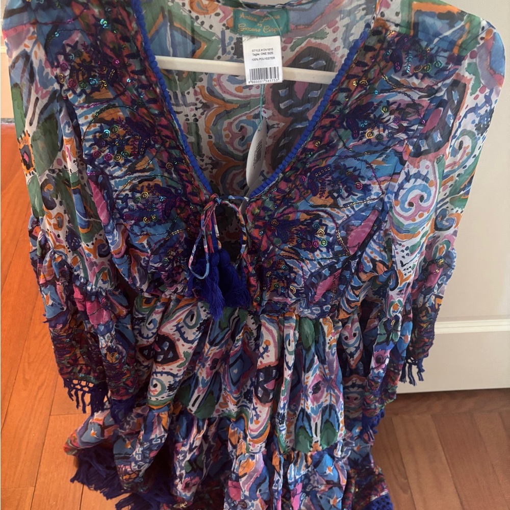 Colorful Patterned Women's Top